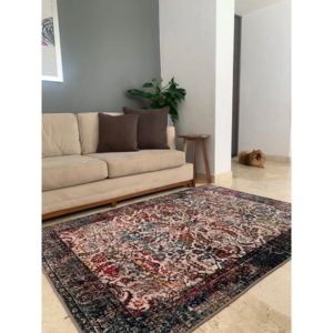 Alfombra Decorativa Multicolor Muy Suave Vintage 1.60x2.30
