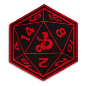 Alfombra Estampada De Dungeons Dragons Con D20 133cm X 114cm