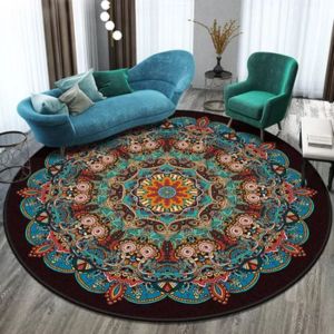 Alfombra Mandala Vintage, Alfombra For El Hogar 8080cm