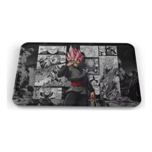 Tapete Dbz Goku Black Rose Manga Baño Lavable 40x60cm