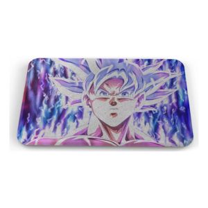 Tapete Dbz Goku Cara Ultra Instinto Baño Lavable 50x80cm