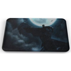 Tapete Dc Comic Batman Luna Pajaros Baño Lavable 40x60cm