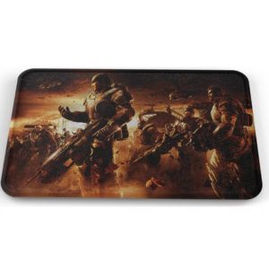 Tapete Gears Of War 2 Personajes Baño Lavable 40x60cm