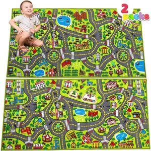 Tapete Infantil Didactico Niños Carretera Bebes Alfombra