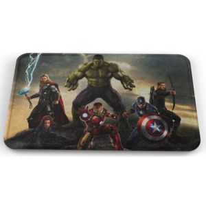 Tapete Marvel The Avengers Principales Baño Lavable 50x80cm