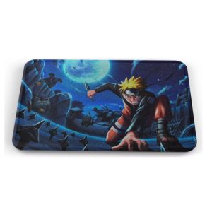 Tapete Naruto Daga Luna Noche Baño Lavable 40x60cm