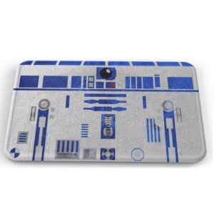 Tapete Star Wars R2-d2 Cara Baño Lavable 40x60cm