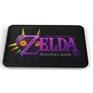 Tapete Zelda Majora's Mask 3d Logo Baño Lavable 50x80cm