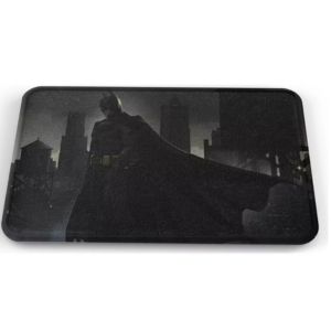 Tapete Dc Comic Batman Lluvia Noche Baño Lavable 40x60cm