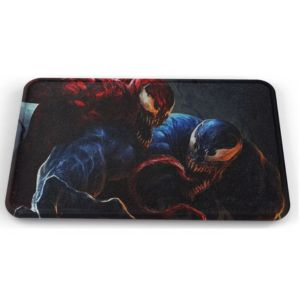 Tapete Marvel Venom Vs Carnage Pelea Baño Lavable 40x60cm